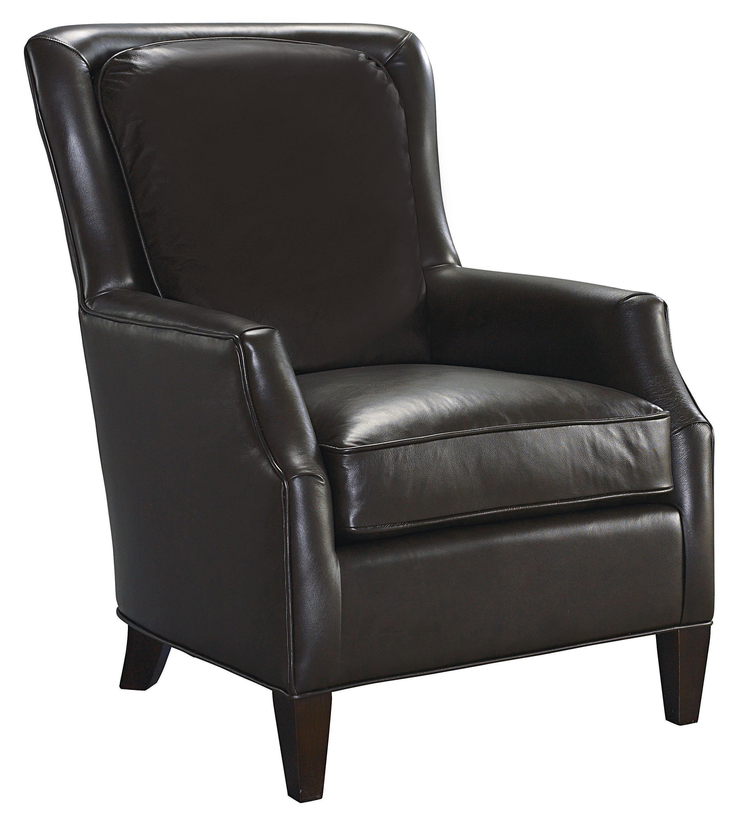 Bassett Kent 195102L Transitional Den Room Accent Chair Wayside